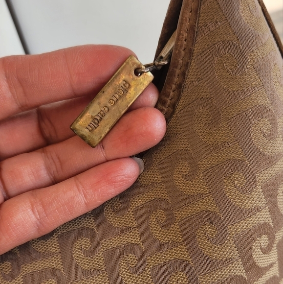 Vintage 70s PIERRE CARDIN‎ Monogram HOBO Shoulder Bag - Picture 6 of 12